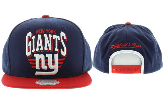 NFL New York Giants M&N Snapback Hat NU07